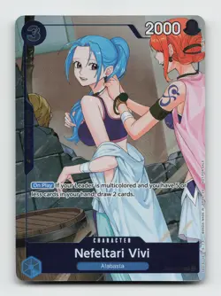 Nefeltari Vivi SR Extra Booster: One Piece Heroines Edition EB02-026 NMFoil - Image 1