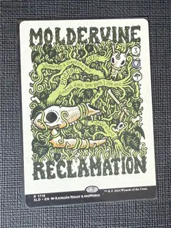 Mtg Secret Lair Prints of Darkness — Moldervine Reclamation —NM - Image 1