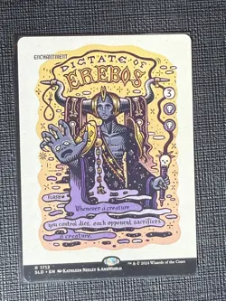 Mtg Secret Lair Prints of Darkness — Dictate Of Erebos —NM - Image 1