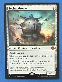 TCG MTG Technodrome [TMT - 179] - NM [Normal] - Image 1