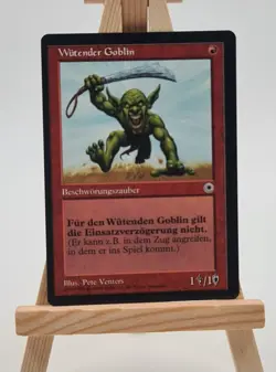 Wutender Goblin (M.1) Portal Magic Karte MTG deutsch (Raging Goblin (M.1) - Image 1