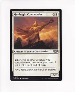 MAGIC THE GATHERING MTG COMMANDER: TARKIR: DRAGONSTORM GOLDNIGHT COMMANDER - Image 1