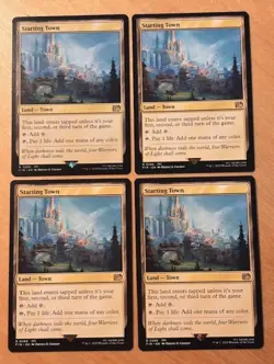 MTG Magic the Gathering 1x Starting Town Final Fantasy NM - Image 1