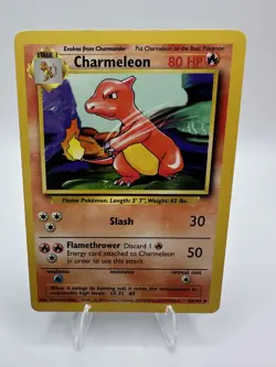 Charmeleon 24/102 - Base Set - Vintage 1999 - Pokemon TCG - Image 1
