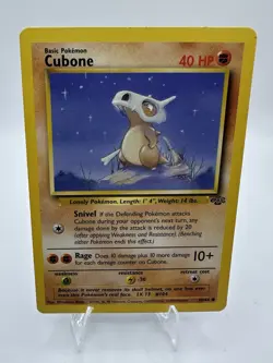 Cubone 50/64 - Jungle Set - Vintage 1999 - Pokemon TCG - Image 1