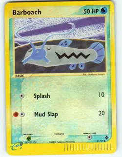 Barboach - Reverse Holo - 51/97 EX Dragon - Pokemon TCG - 2003 - Image 1