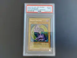 Yugioh - Dark Magician DDS-002 Secret Rare Spanish DOR-S002 PSA 9 - Image 1