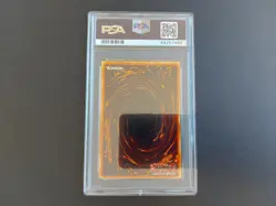 Yugioh - Dark Magician DDS-002 Secret Rare Spanish DOR-S002 PSA 9 - Image 2