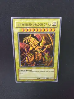 Yu-Gi-Oh The Winged Dragon of Ra GBI-003 Ultra Rare LP - Image 1
