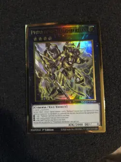 Yugioh Primathmech Alembertian - MGED-EN030 - 1st Ed. Gold Rare - NM - Image 1
