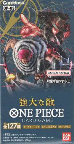 One Piece TCG Mighty Enemies Sealed Booster Box OP-03 (Japan) - Image 2