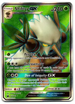 Shiftry GX 152/168 - Celestial Storm Rare Ultra Pokemon TCG - MP Card - Image 1