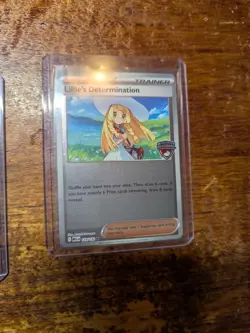 Lillie's Determination 119/132 Pokemon TCG Gdansk Regional Stamped Promo - Image 1