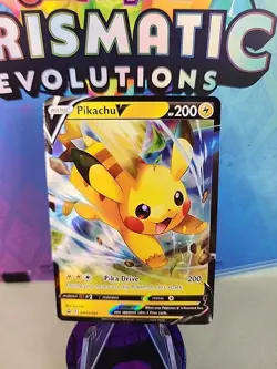 Pikachu V SWSH285 SWSH: Sword & Shield Promo Cards Holo - Image 1