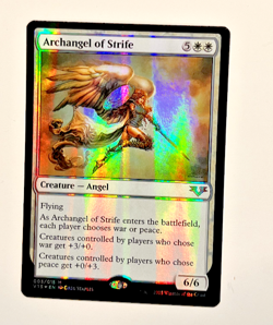 Archangel of Strife From the Vault: Angels Foil NM - Image 1