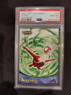 PSA 10 Latias Topps Pokemon Advanced - Image 1