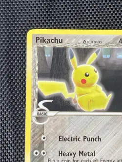 Pikachu 13/17 - Pop Series 5 Non Holo Pokemon Card LP+ - Image 2