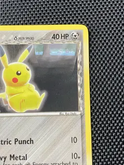 Pikachu 13/17 - Pop Series 5 Non Holo Pokemon Card LP+ - Image 3