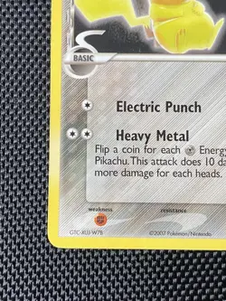 Pikachu 13/17 - Pop Series 5 Non Holo Pokemon Card LP+ - Image 5