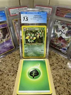 Bellossom Pokemon 2000 NeoGenesis 1st Ed.Holo 3/111 CGC 7.5 NM+ 10🍃Grass Cards - Image 1