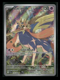 Pokemon TCG - Zacian (Illustration Rare) 100/094 - Phantasmal Flames - Image 1