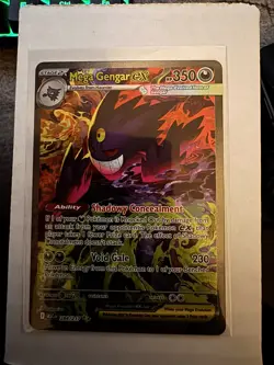 Pokemon Mega Gengar EX 284/217 Ascended Heroes SIR NM/M Pack Fresh - Image 1