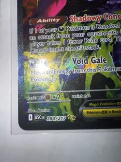 Pokemon Mega Gengar EX 284/217 Ascended Heroes SIR NM/M Pack Fresh - Image 5