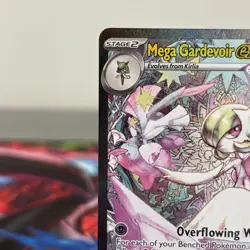 Pokemon TCG Mega Gardevoir ex 178/132 Mega Evolution SIR NM Condition - Image 2