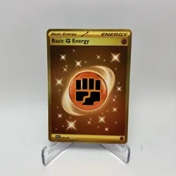 Basic Fighting Energy 258/198 Gold Secret Rare Scarlet & Violet SV1 Pokemon TCG - Image 1