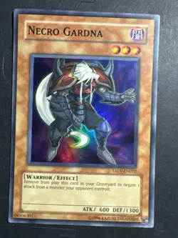 Yu-Gi-Oh! SUPER RARE HOLO CARD NECRO GARDNA TAEV-EN012 VLP - Image 1