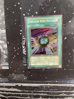 YUGIOH DIFFUSION WAVE-MOTION MFC-107 SECRET 1ST ED MP 1996 - Image 1