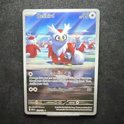 Pokemon Delibird 152/132 Rare Holo MEGIN 2025 Basic 90 HP 30 Power TCG Card - Image 1