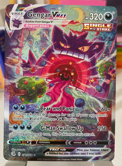 Pokemon Card Gengar VMAX Alt Art Fusion Strike Rare 271/264 GREAT CARD! - Image 1