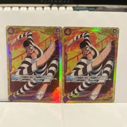 Mr. 2 Bon Clay Bentham SEC EB01-061 - Japanese One Piece Card Game PRB-02 (2x) - Image 1