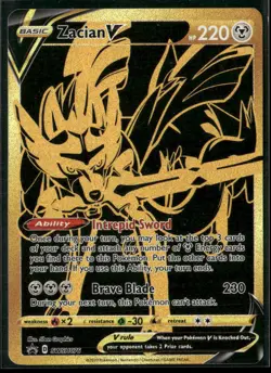 Zacian V - Promo SWSH: Sword & Shield Promo Cards SWSH076 NM - Image 1