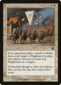 1x Coalition Honor Guard - LP - Invasion block - SPARROW MAGIC mtg - Image 1