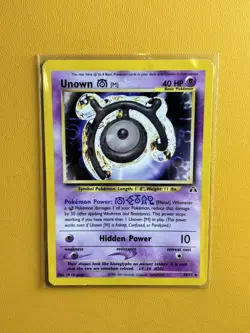 Unown M | 49/75 | Uncommon WOTC Neo Discovery | Pokemon TCG | NM Condition - Image 4