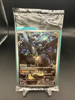 Pokemon N's Zekrom Promo Ascended Hero’s Pokemon Center Stamped SEALED - Image 1