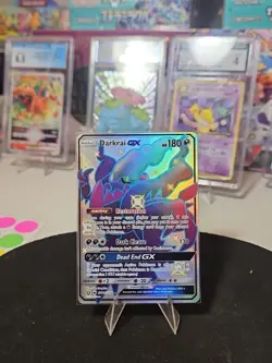Darkrai GX SV70/SV94 Hidden Fates: Shiny Vault Holo Pokemon Tcg - Image 1