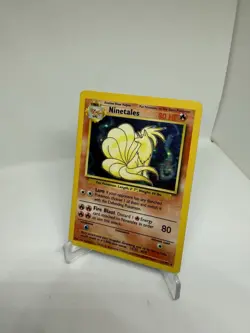 Ninetales Holo Unlimited Rare Pokemon TCG Card 12/102 Base Set - Image 2
