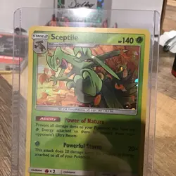 Sceptile Promo Holo Card Pokemon TCG Sun & Moon Alternate Art Promos 10a/168 NM - Image 1