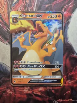 Charizard GX 9/68 - Hidden Fates Full Art Ultra Rare Pokemon TCG - NM - Image 1