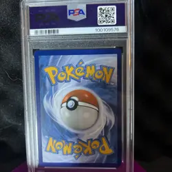 Pokemon TCG Bulbasaur Scarlet Violet 151 Illustration Rare 166/165 PSA 9 Mint - Image 4