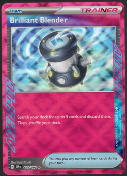 Pokemon TCG - Brilliant Blender 164/191 ACE SPEC, HOLO RARE - NEAR MINT - Image 1