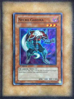 Yugioh Necro Gardna TAEV-EN012 Super Rare 1st Ed NM - Image 1