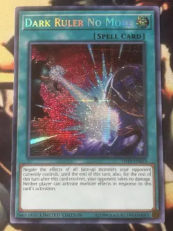 Yugioh: Dark Ruler No More - TN19-EN014 - Prismatic Secret Rare - Limited Ed NM - Image 1
