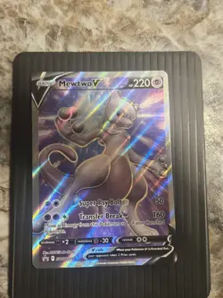 Mewtwo V - SWSH229 - Pokemon Sword & Shield Promo Ultra Rare Holo Card - Image 1