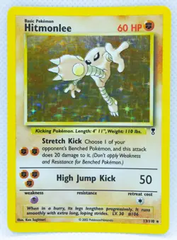 HITMONLEE 13/110 (NM-EXC) Holo Rare Legendary Collection Set - Pokemon Card - Image 1