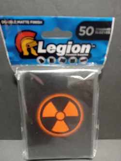 50 LEGION ABSOLUTE ICONIC RADIATION MATTE DECK PROTECTORS Standard Card Sleeves - Image 2