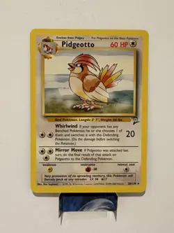 Pidgeotto 28/130 Base Set 2 Non-Holo Regular Rare Pokemon Card TCG LP+ - Image 1
